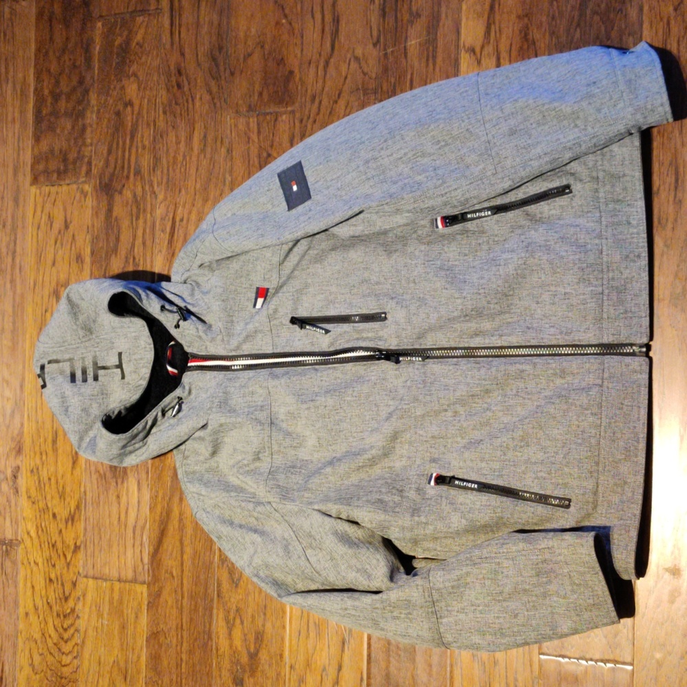 Tommy Hilfiger - Sherpa-Lined Softshell Hooded Jacket